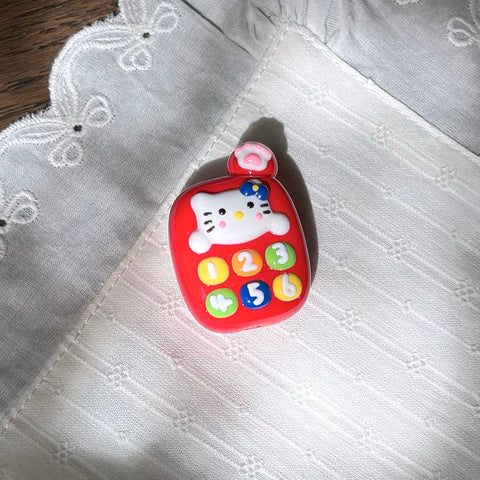 Hello Kitty Cell Phone Beads