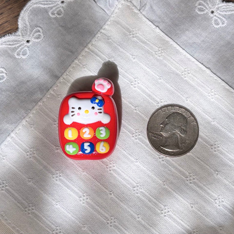 Hello Kitty Cell Phone Beads