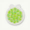 Jelly-Core Round Beads in Green