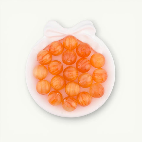 Sunset Glow Round Beads