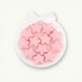 Chunky Star Beads in Pink