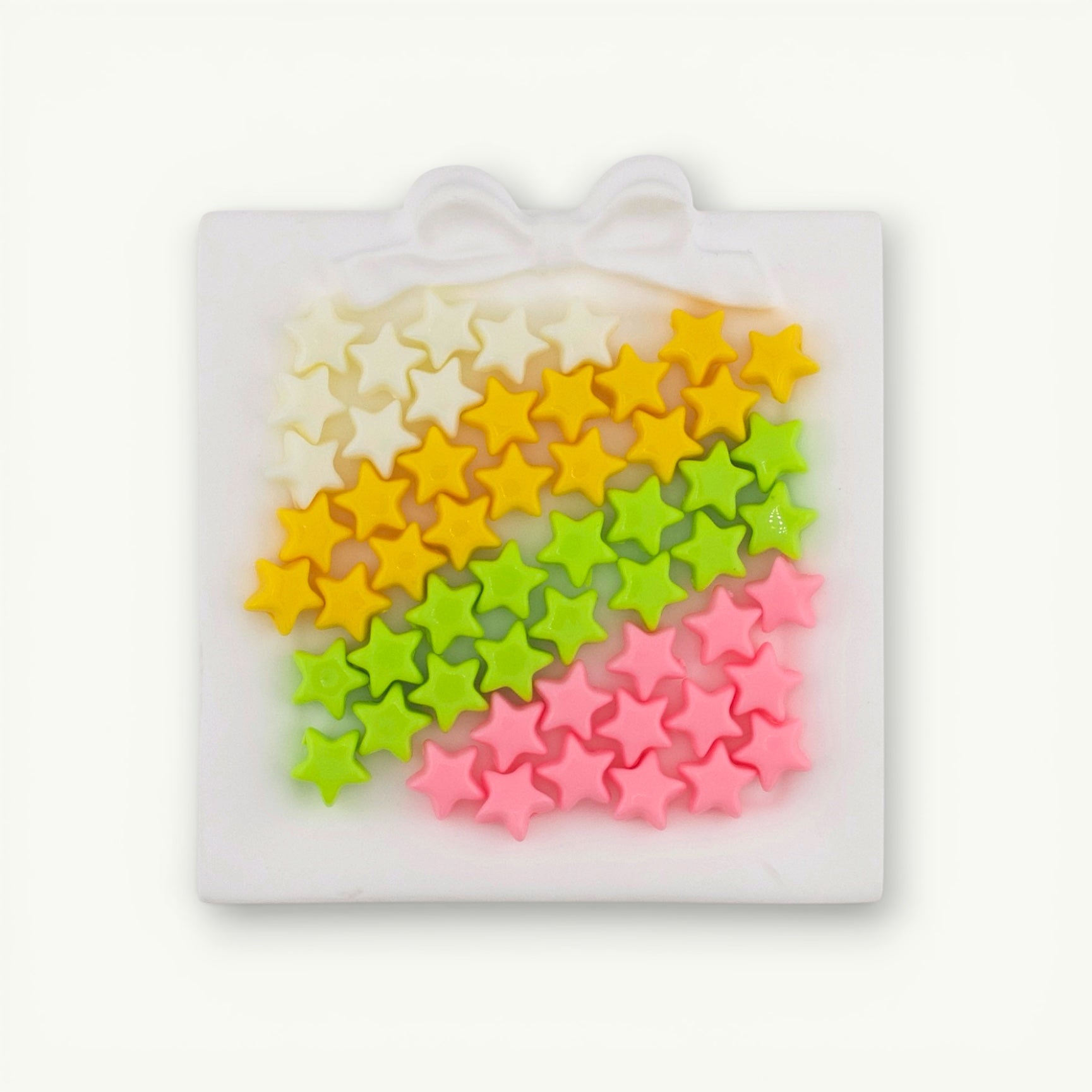 Classic Star Beads with Through Hole