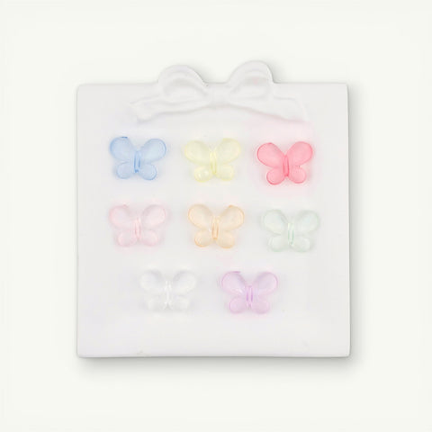Glittery Butterfly Beads