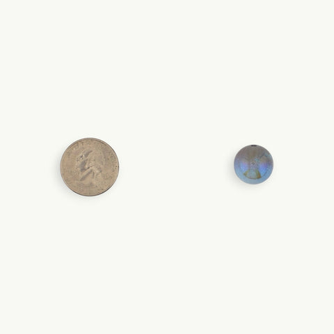 Galaxy Round Beads in Light Gray