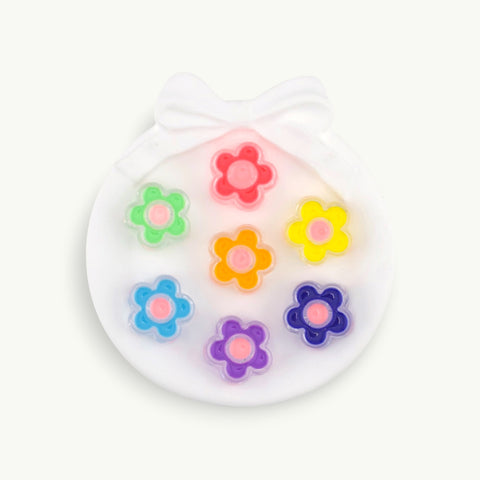 Chunky Jelly Flower Beads