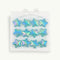 Glow-in-dark Star Beads in Blue