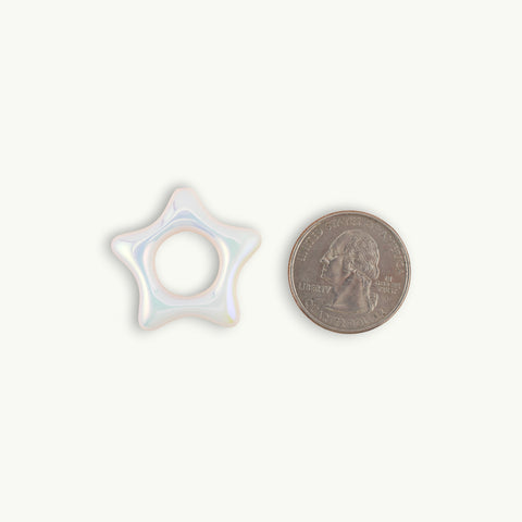 Hollow Chunky Star Beads