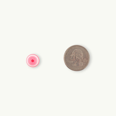 Striped Lollipop Beads in Pink